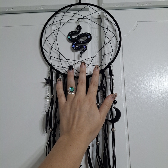 Moon Snake Dream Catcher - Picture 7 of 7